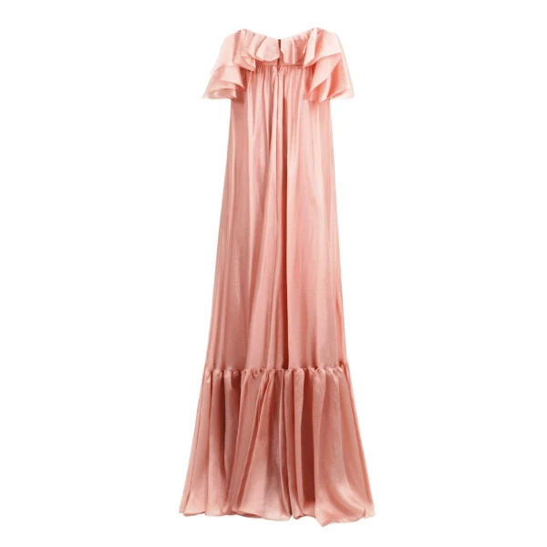 Gemy Maalouf Off-The-Shoulders Flowy Dress, view 5