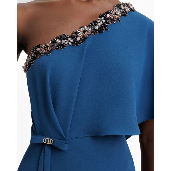 Gemy Maalouf One Shoulder Long Dress, view 4