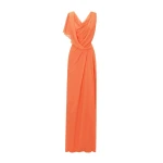 Gemy Maalouf Open V-Shaped Back Dress Gemy Maalouf Open V-Shaped Back Dress