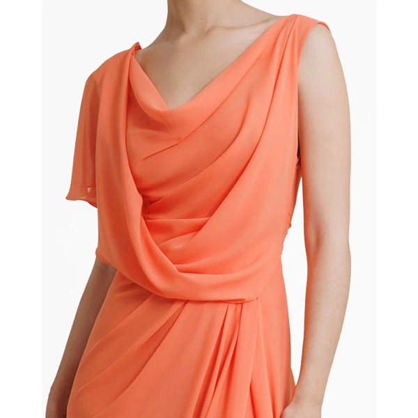 Gemy Maalouf Open V-Shaped Back Dress, view 4