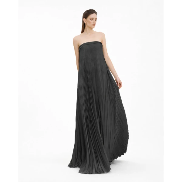 Gemy Maalouf Pleated Strapless Dress, view 2