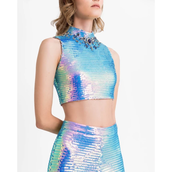 Gemy Maalouf Sequins Set, view 4