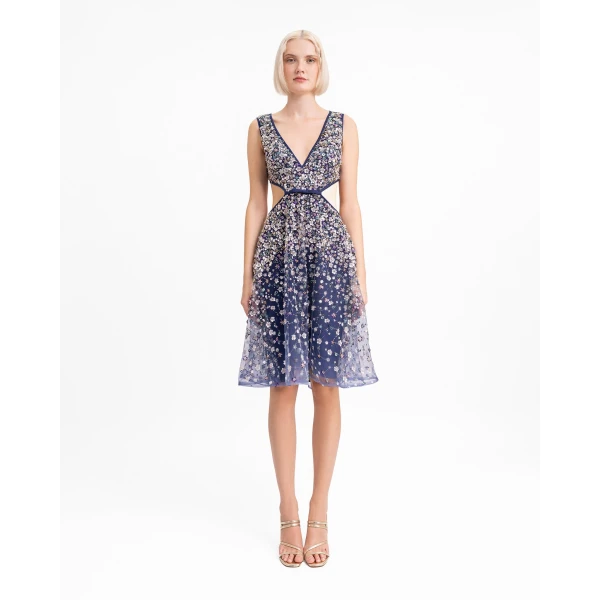 Gemy Maalouf Side and Back Cut-Out Dress, view 2