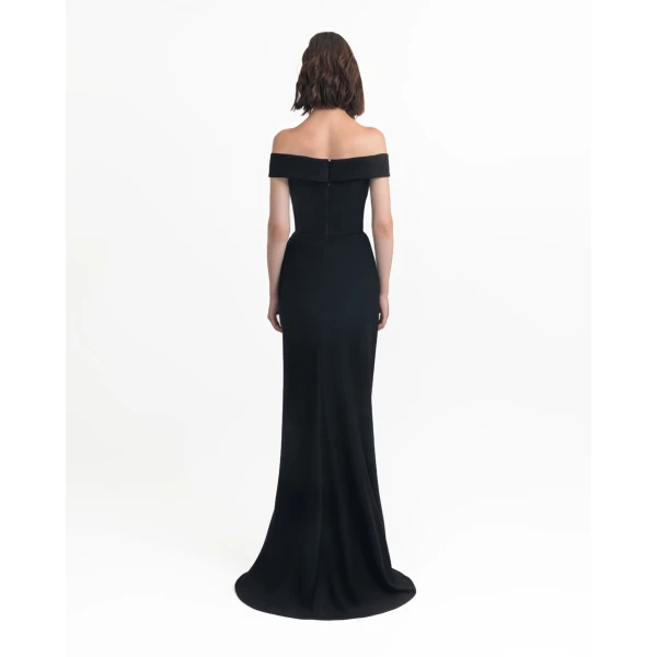 Gemy Maalouf Slim Cut Dress, view 3