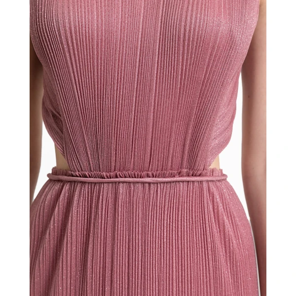 Gemy Maalouf Slim-Cut Dress with Cut-Outs, view 4