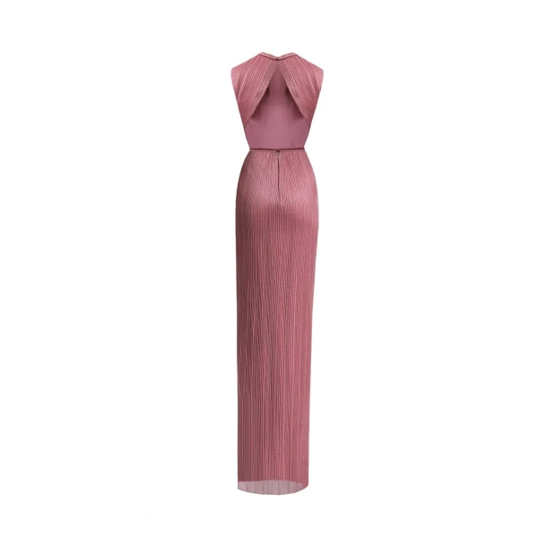 Gemy Maalouf Slim-Cut Dress with Cut-Outs, view 5
