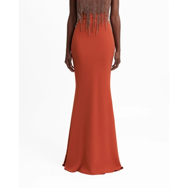 Gemy Maalouf Slim-Cut Skirt, view 2