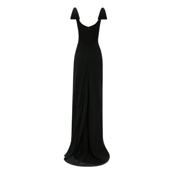 Gemy Maalouf Squared Neckline Corset Dress, view 5