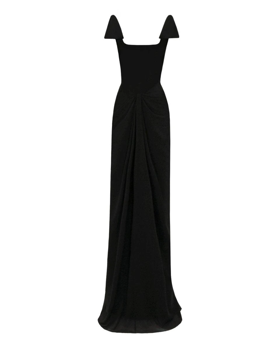 Gemy Maalouf Squared Neckline Corset Dress Gemy Maalouf Squared Neckline Corset Dress