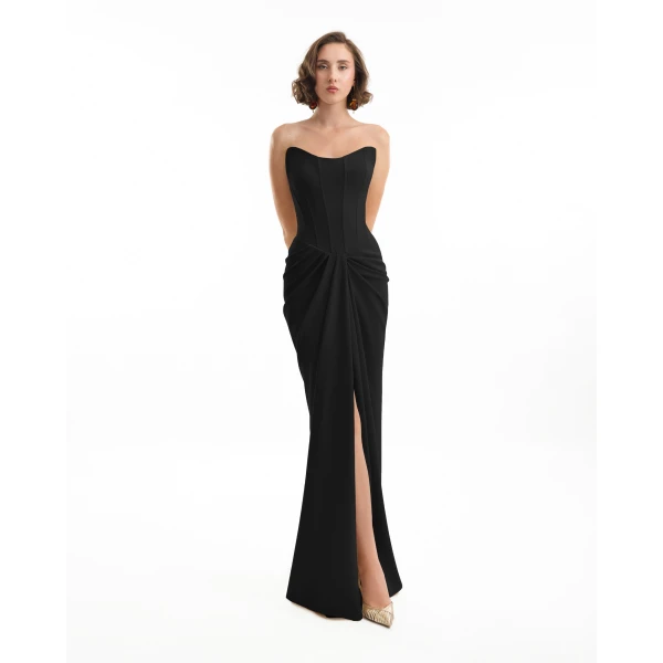 Gemy Maalouf Strapless Corset Dress, view 2