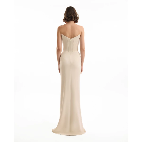 Gemy Maalouf Strapless Corset Dress, view 3