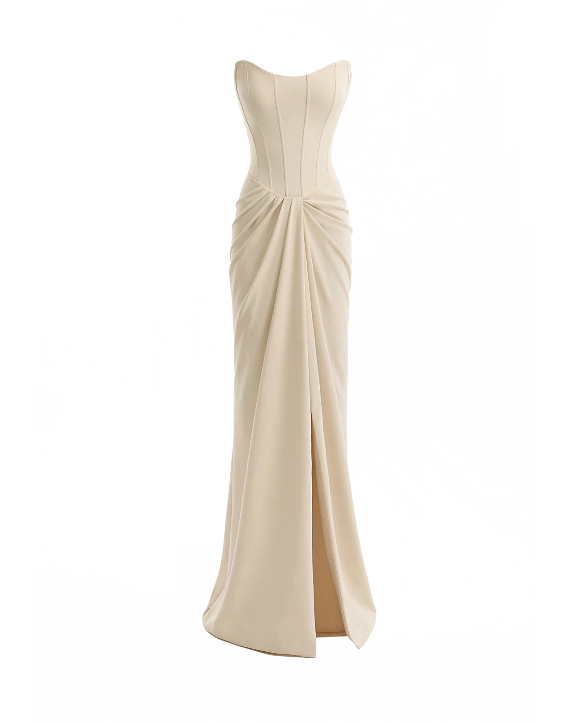 Gemy Maalouf Strapless Corset Dress Gemy Maalouf Strapless Corset Dress