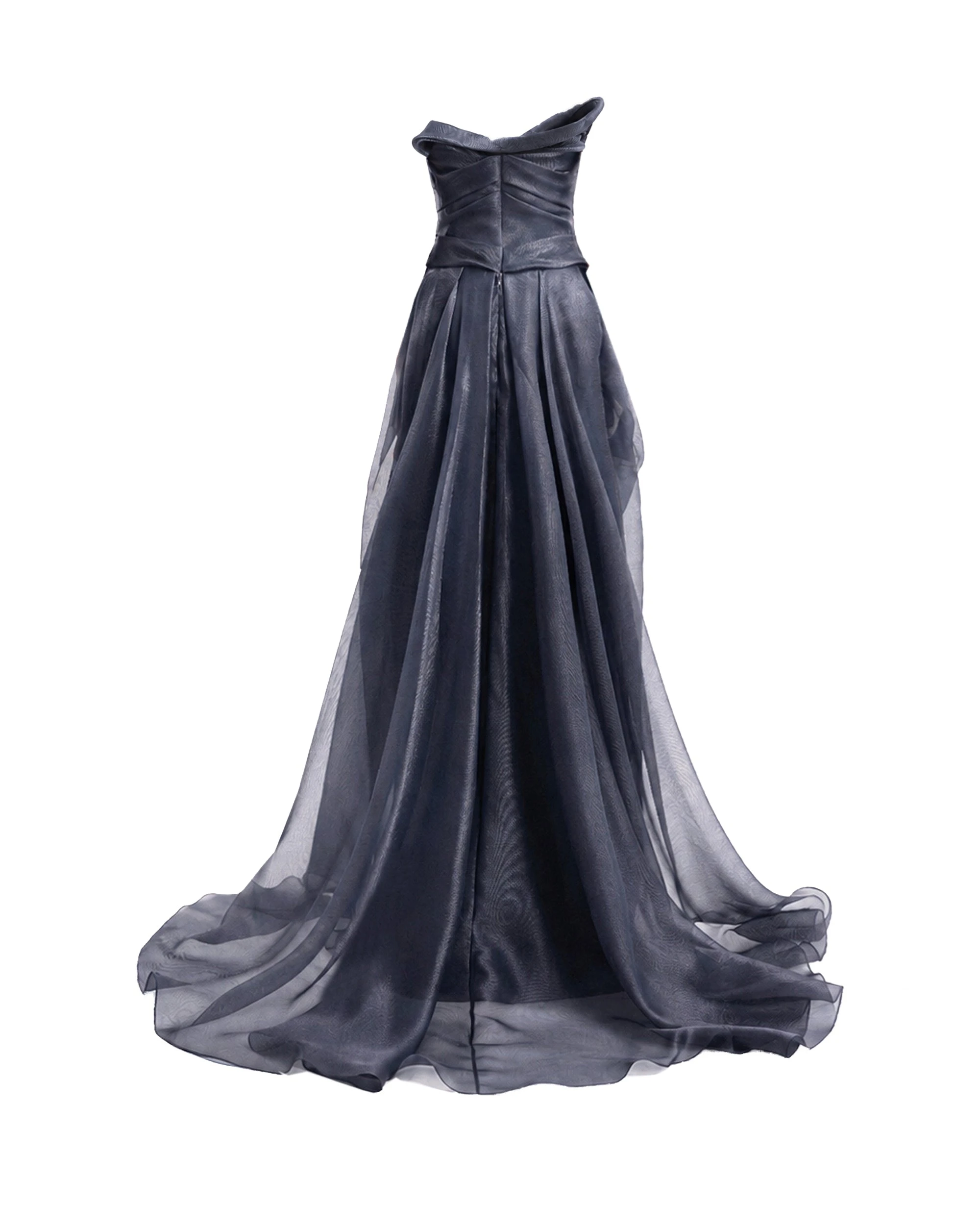 Gemy Maalouf Strapless Draped Dress Gemy Maalouf Strapless Draped Dress