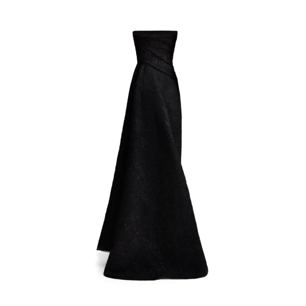 Gemy Maalouf Strapless Dress With a Draped Skirt, view 5