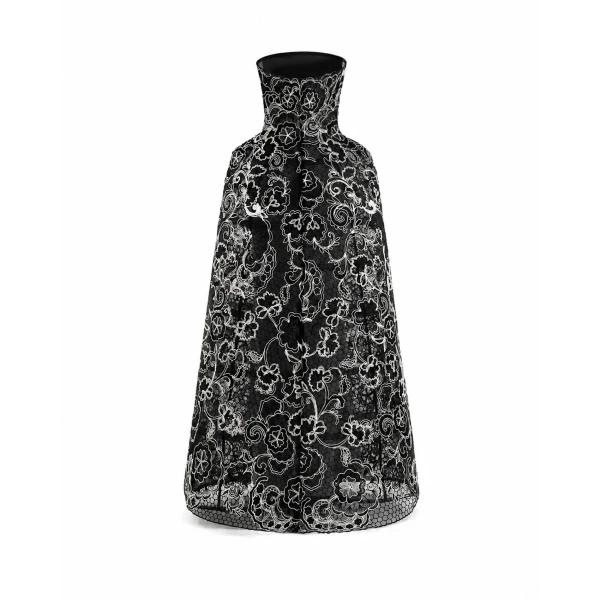 Gemy Maalouf Strapless Embroidered Lace Gown, view 5