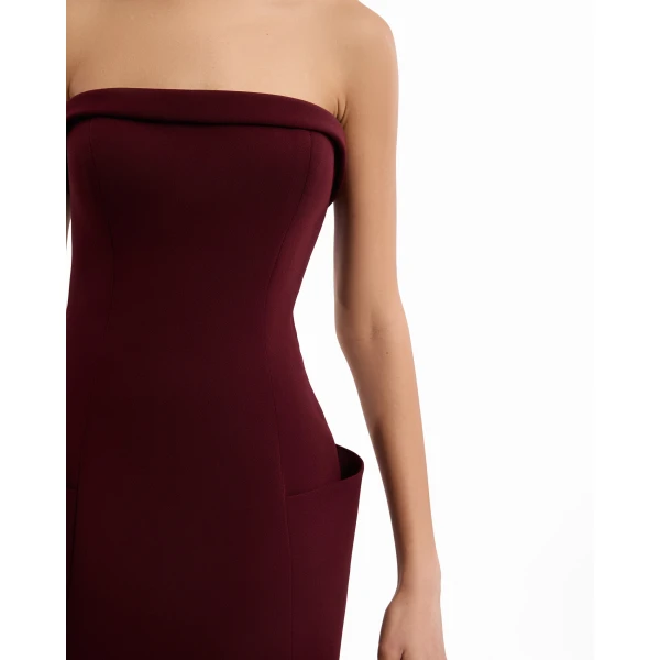 Gemy Maalouf Strapless Long Dress, view 4