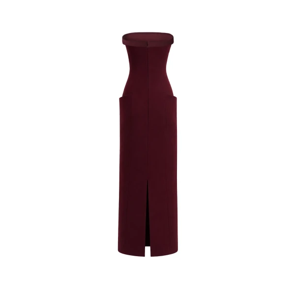 Gemy Maalouf Strapless Midi Dress, view 6