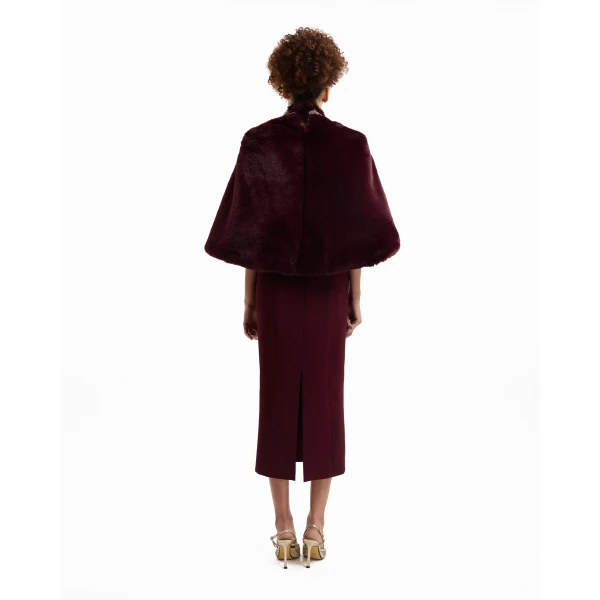 Gemy Maalouf Strapless Midi Dress with Bolero, view 4