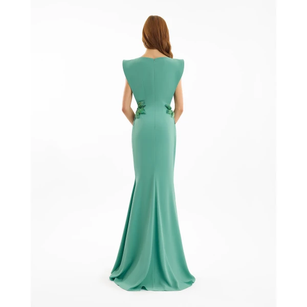 Gemy Maalouf Structured Neckline Dress, view 3