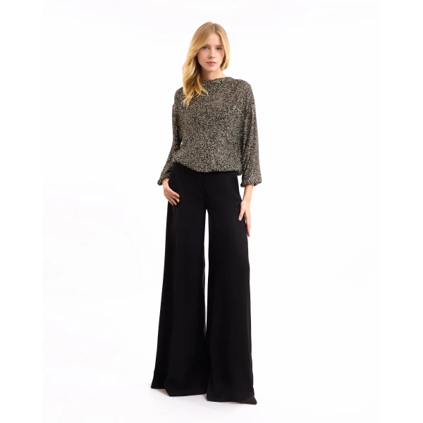 Gemy Maalouf Studded Top with Trousers, view 2
