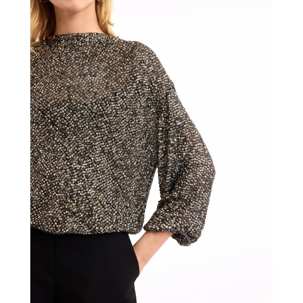 Gemy Maalouf Studded Top with Trousers, view 5