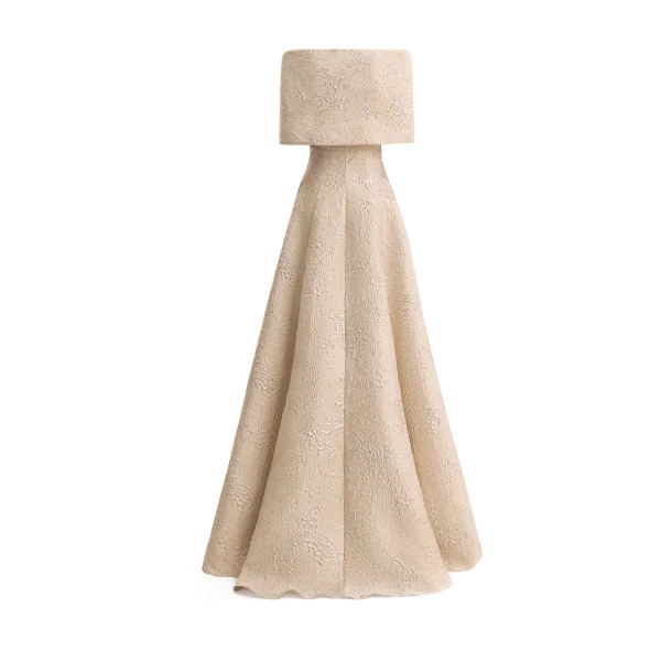 Gemy Maalouf Sweetheart Off-Shoulder Jacquard Dress, view 5