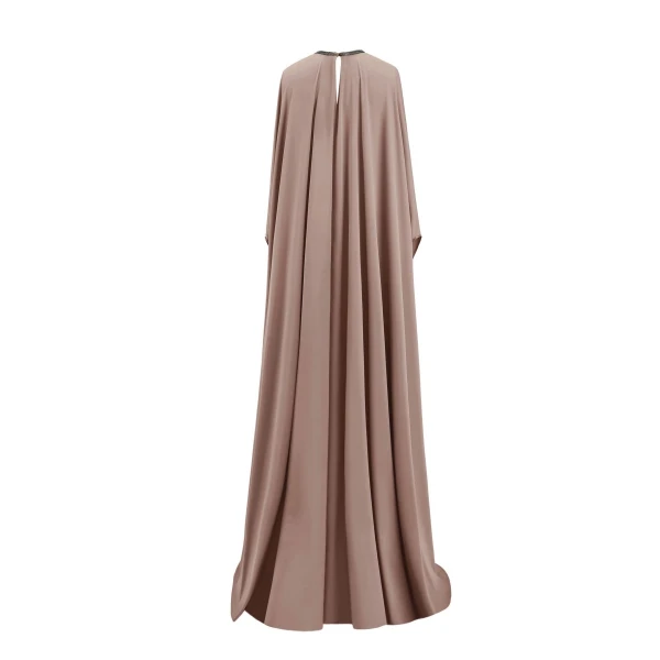 Gemy Maalouf Taupe Kaftan, view 5