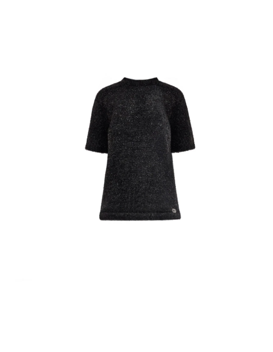 Gemy Maalouf Textured Top with Trousers Gemy Maalouf Textured Top with Trousers