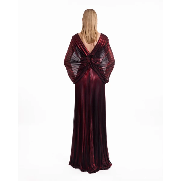 Gemy Maalouf V-Neck Batwing Dress, view 4