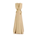 Gemy Maalouf V-Neck Beaded Dress Gemy Maalouf V-Neck Beaded Dress
