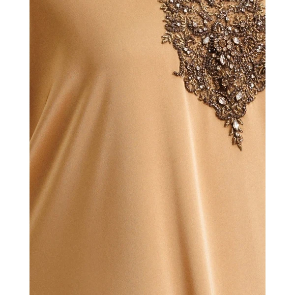 Gemy Maalouf V-neckline Kaftan, view 4