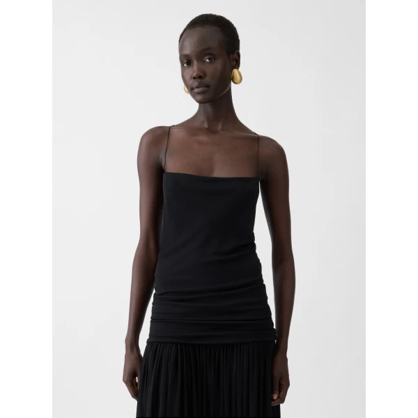 JACQUEMUS The Abiha Dress in Black, view 4