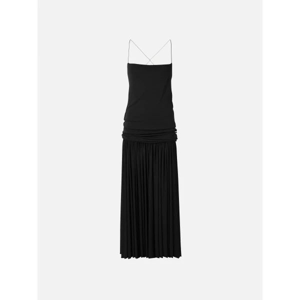 JACQUEMUS The Abiha Dress in Black, view 6