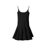JACQUEMUS The Agave Mini Dress in Black