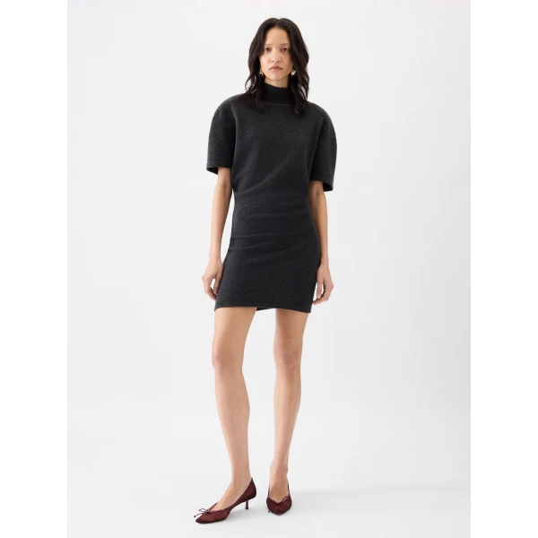 JACQUEMUS The Castagna Knit Dress in Grey, view 2