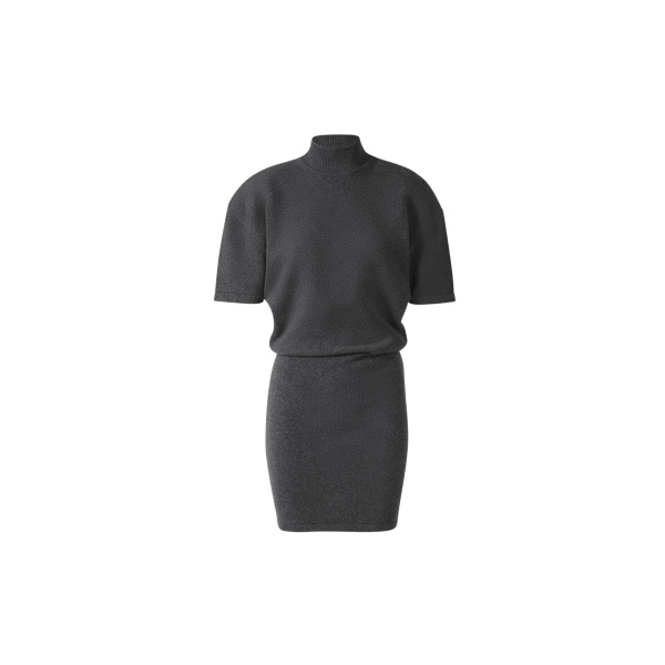 JACQUEMUS The Castagna Knit Dress in Grey