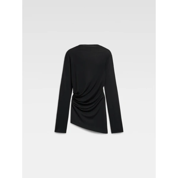 JACQUEMUS The Croisière Dress in Black, view 6
