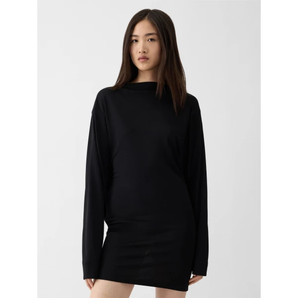 JACQUEMUS The Mistral Dress in Black, view 4