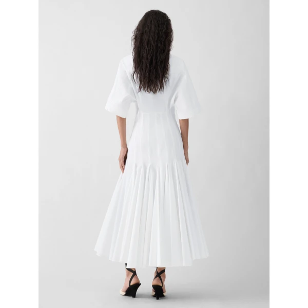 JACQUEMUS The Moisson Dress in White, view 3