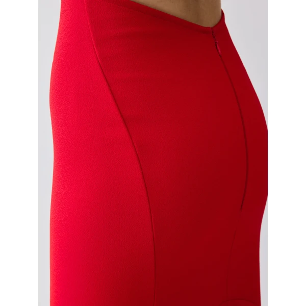 JACQUEMUS The Palmier Dress in Red, view 5