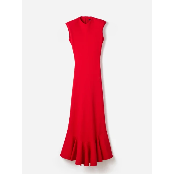 JACQUEMUS The Palmier Dress in Red, view 6