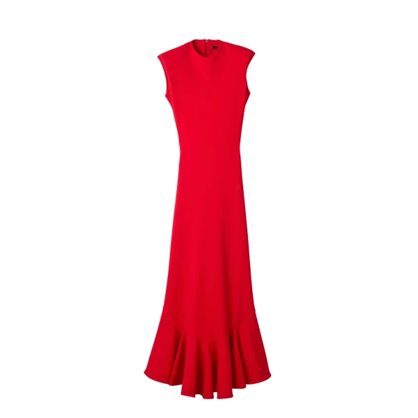 The Palmier Dress in Red