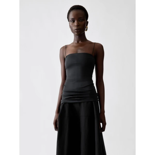 JACQUEMUS The Paradiso Dress in Black, view 3