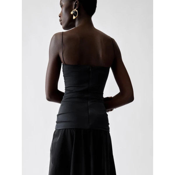 JACQUEMUS The Paradiso Dress in Black, view 4