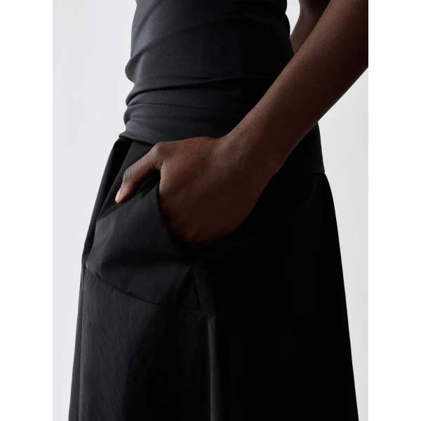 JACQUEMUS The Paradiso Dress in Black, view 5