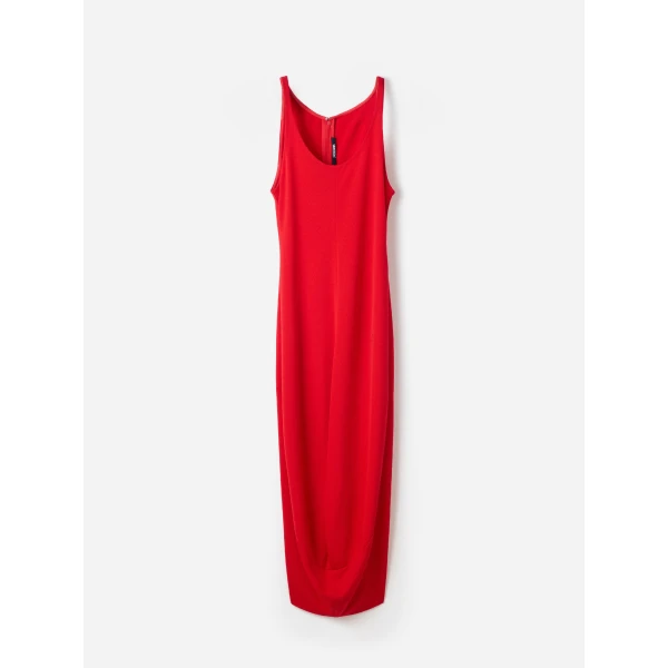 JACQUEMUS The Regata Dress in Red, view 6