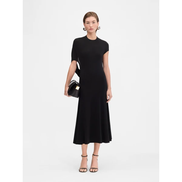 JACQUEMUS The Salerno Dress in Black, view 2
