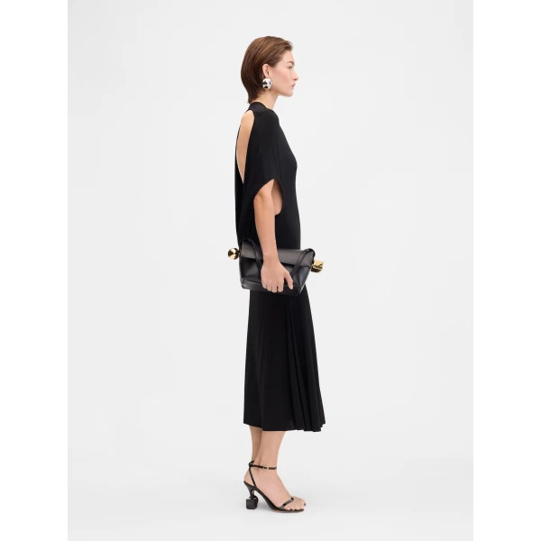 JACQUEMUS The Salerno Dress in Black, view 3