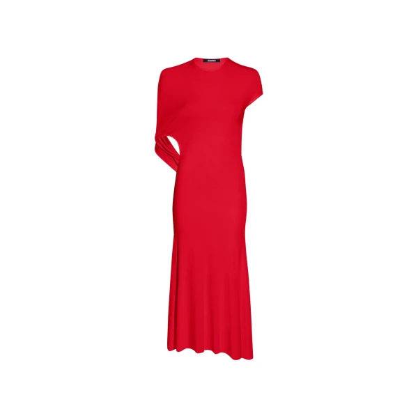 JACQUEMUS The Salerno Dress in Red