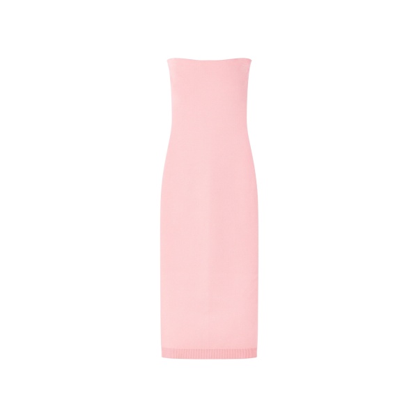 JACQUEMUS The Sera Knit Dress in Pink
